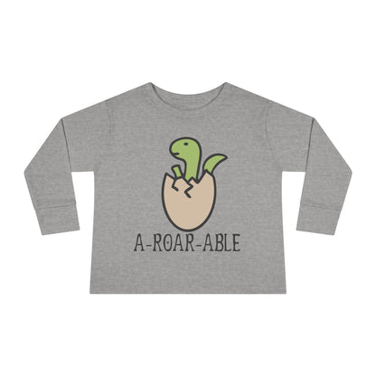 A-Roar-Able Toddler Long Sleeve Tee