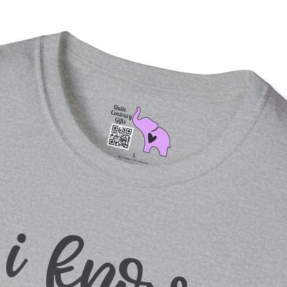 I Know I Swear Alot... Adult T-shirt
