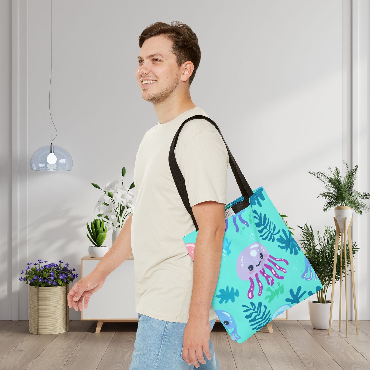 Jellyfish Daydreams Canvas Tote Bag