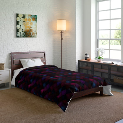 Velvet Patchwork Print Comforter