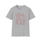 The Beach Is My Happy Place Adult T-shirt