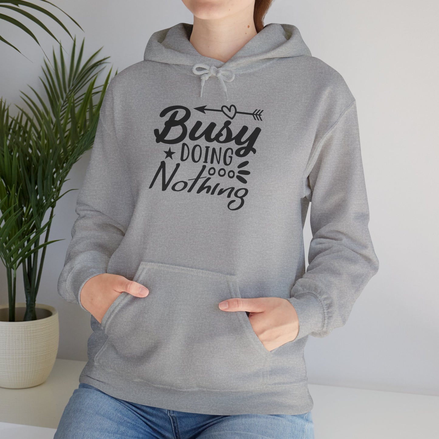 Busy Doing Nothing Heavy Blend™ Hooded Sweatshirt