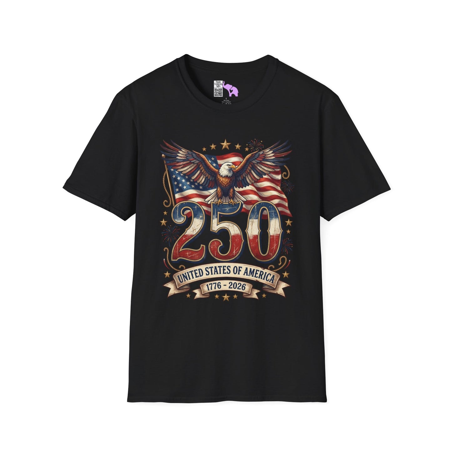 Bald Eagle 250 United States of America Adult T-shirt