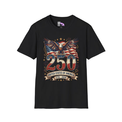 Bald Eagle 250 United States of America Adult T-shirt