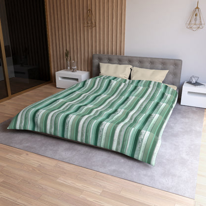 Seafoam Glass Microfiber Duvet Cover