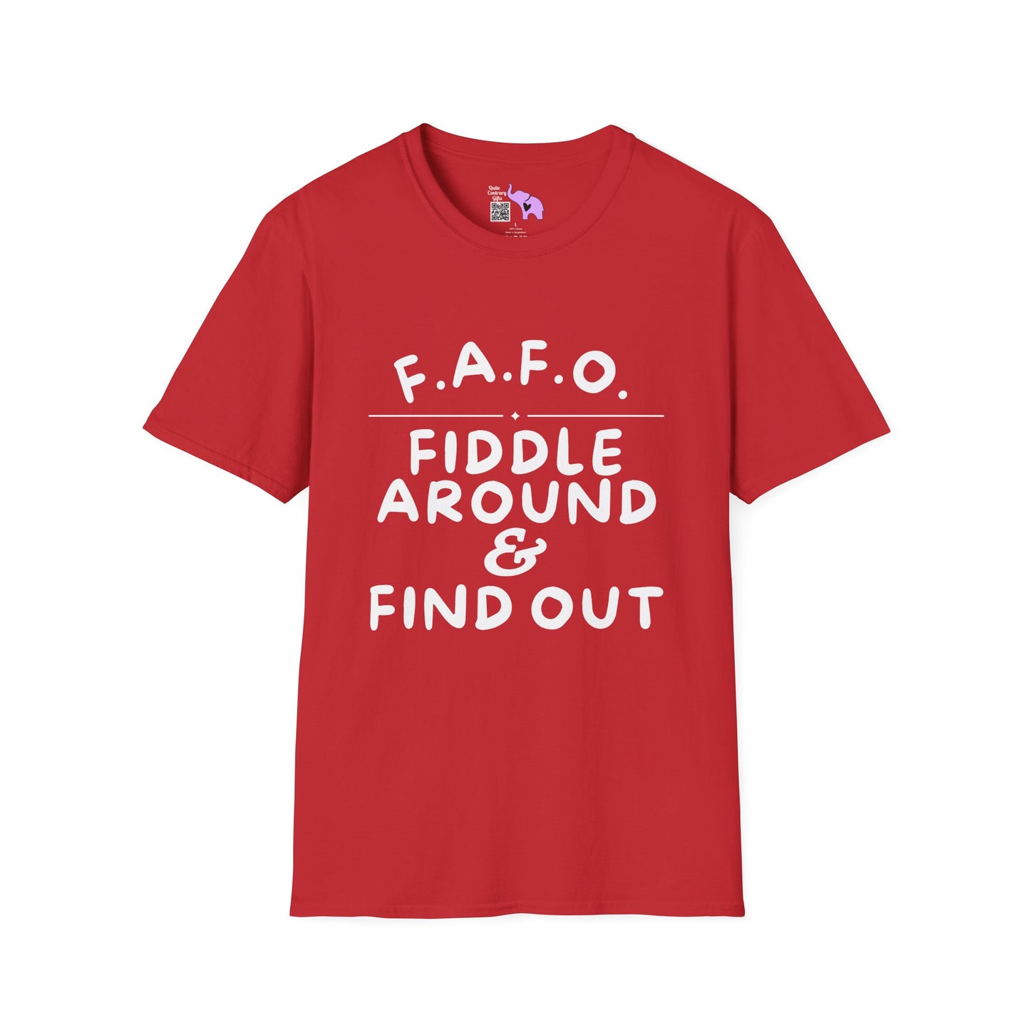 Fiddle Around & Find Out Adult T-shirt