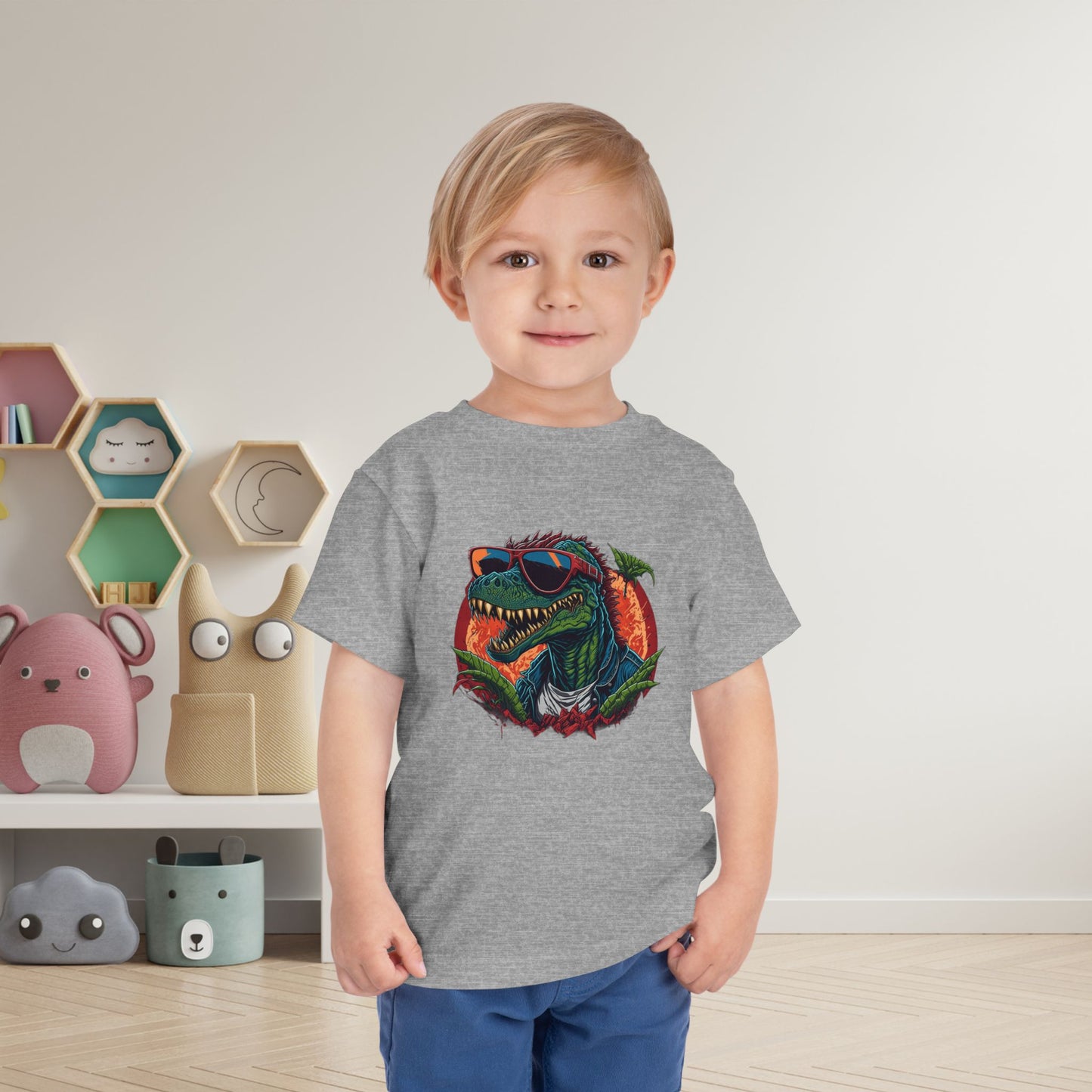 Cool Dinosaur Toddler Tee