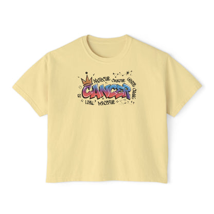 Cancer Street Art Women's Boxy Tee