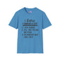 I Know I Swear Alot But... Adult T-shirt