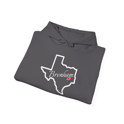 Brenham Texas Adult Heavy Blend™ Hooded Sweatshirt