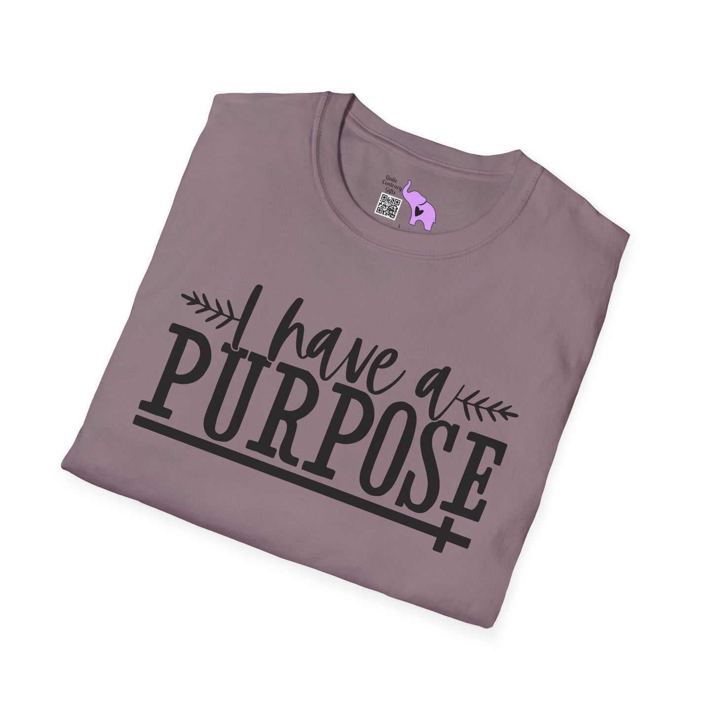 I Have A Purpose Adult T-shirt