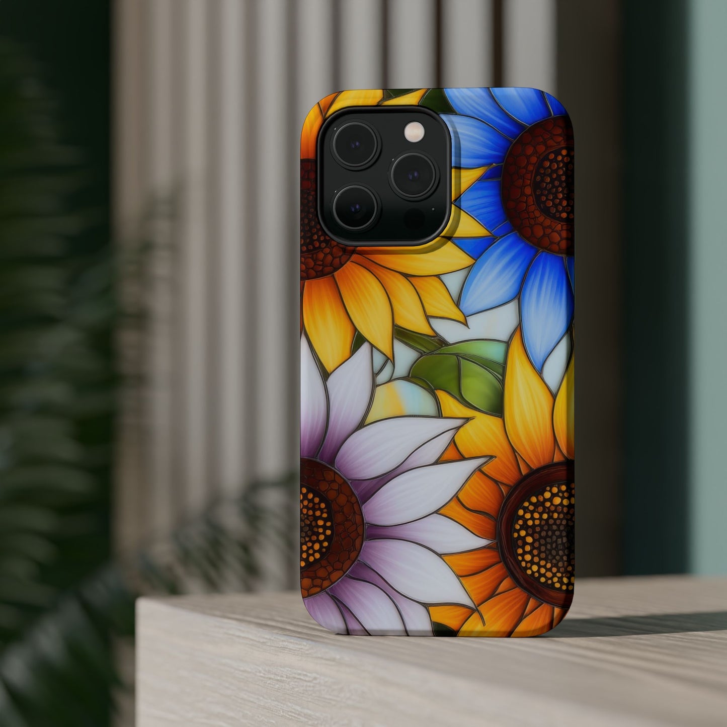 Colorful Sunflowers MagSafe® Compatible Tough Case for iPhone