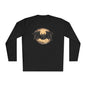 Bat Over Moon Adult Long Sleeve Tee