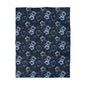 MIdnight Blossoms Microfiber Duvet Cover