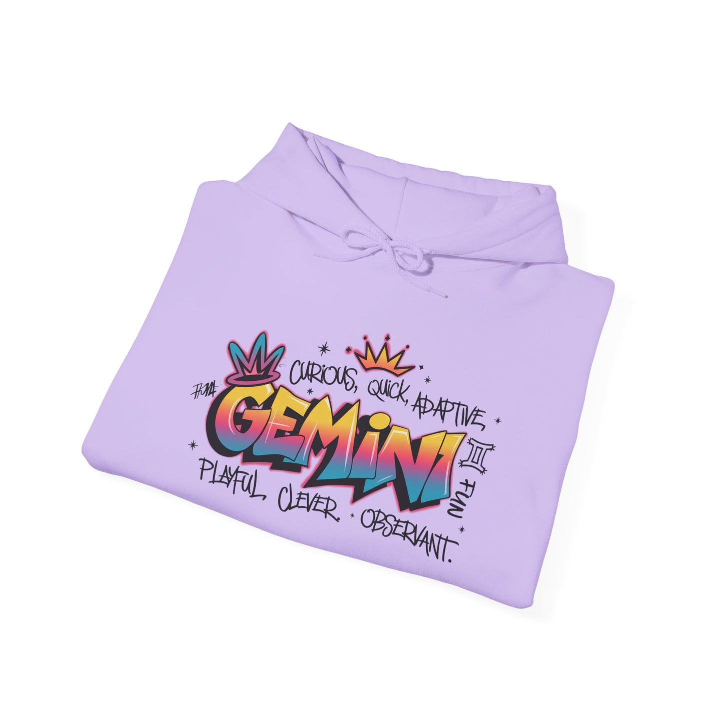 Gemini Street Art Heavy Blend™ Hooded Sweatshirt