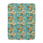 Petals & Wings Fleece Blanket