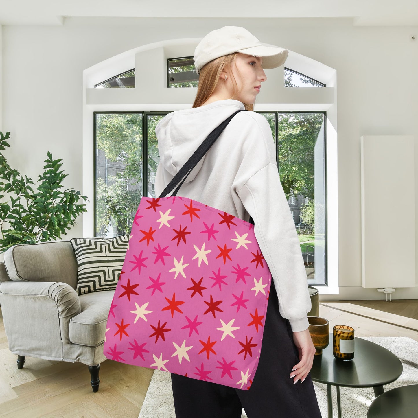 Love Sparks Canvas Tote Bag