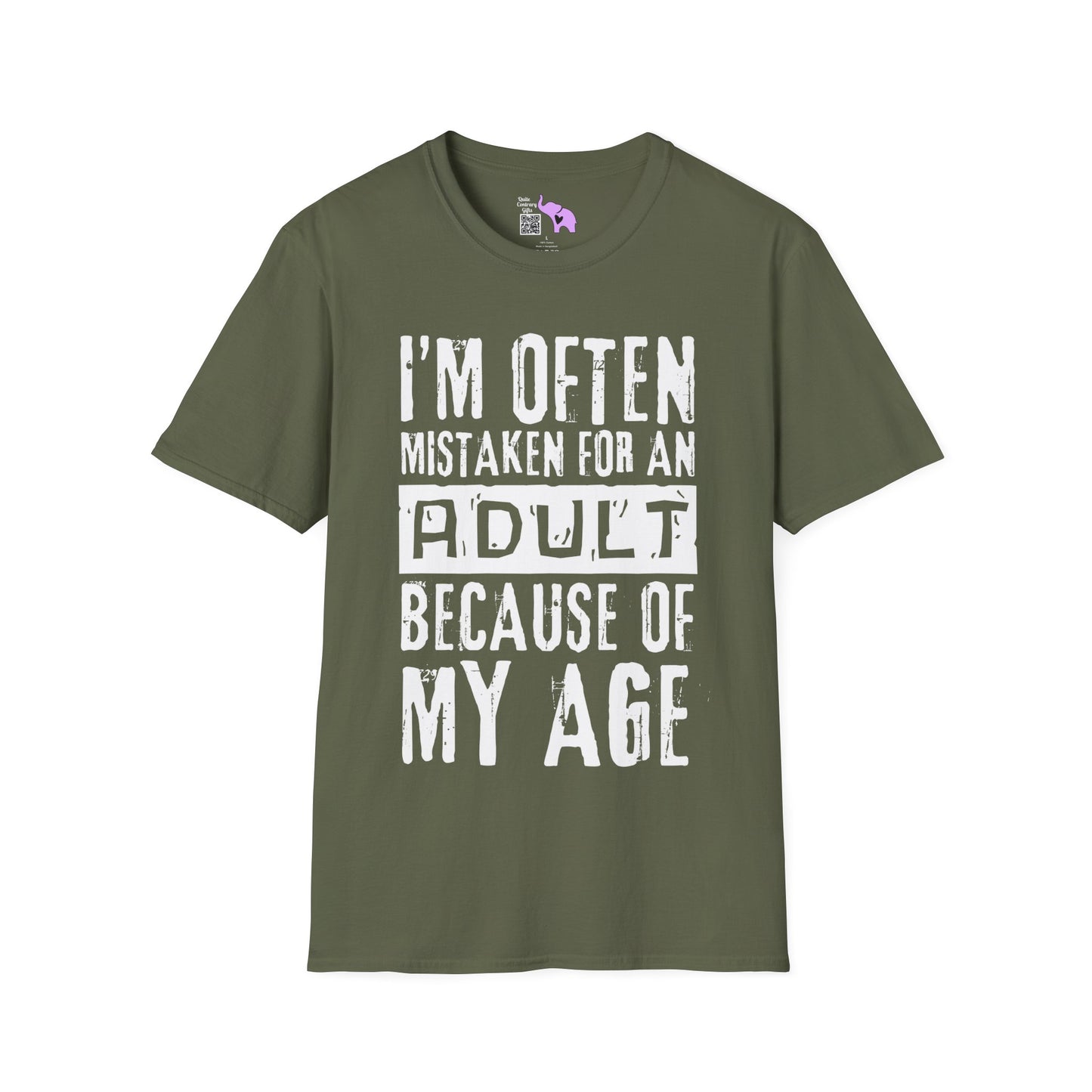 I'm Often Mistaken For An Adult Because Of My Age Adult T-shirt
