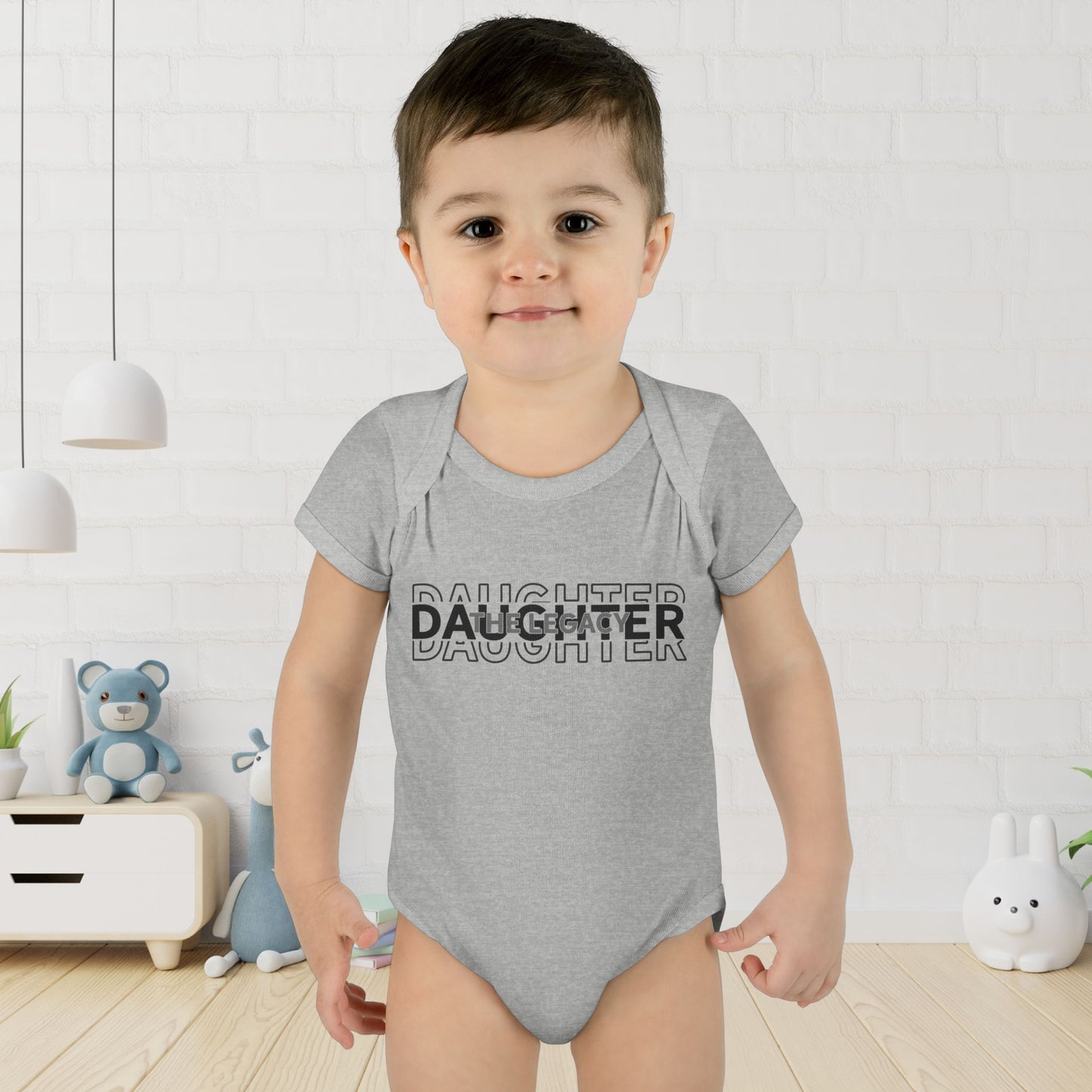 Daughter The Legacy Infant Baby Rib Bodysuit