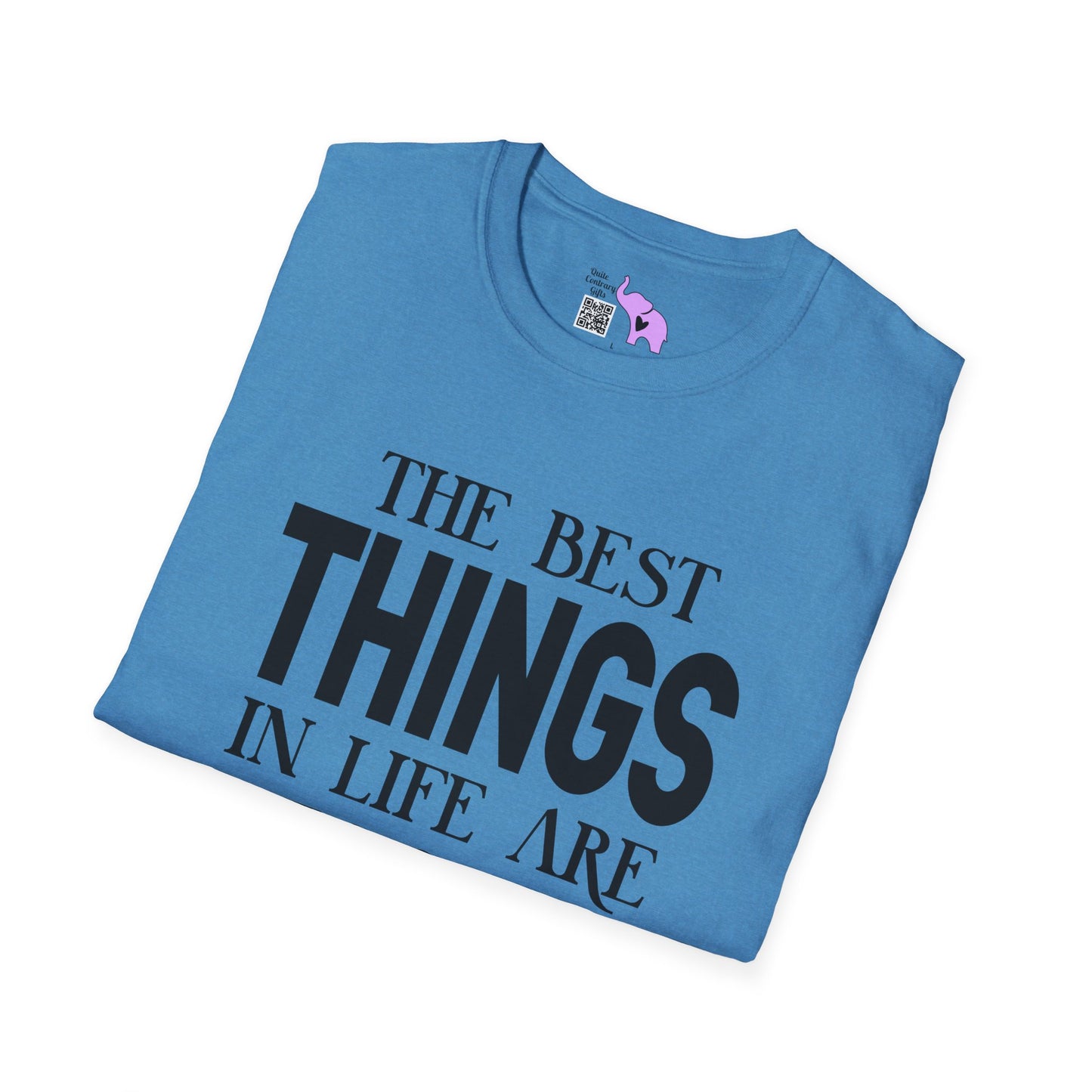 The Best Things In Life Are Rescued Adult T-shirt
