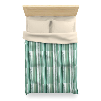 Seafoam Glass Microfiber Duvet Cover