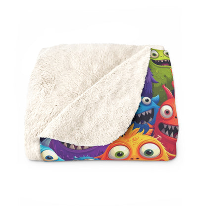 Happy Little Monsters Duvet Bedding Set