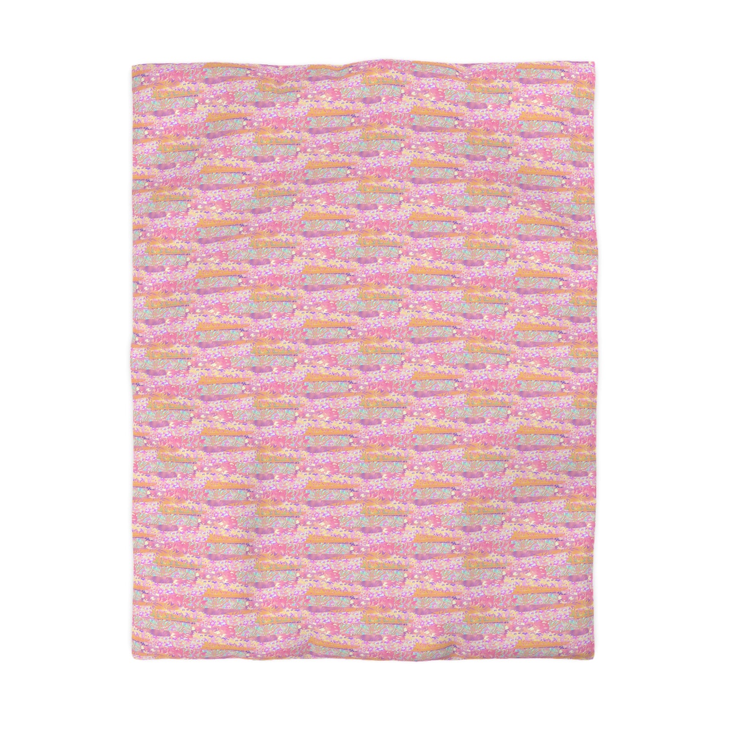 Wild Tropic Collage Microfiber Duvet Cover