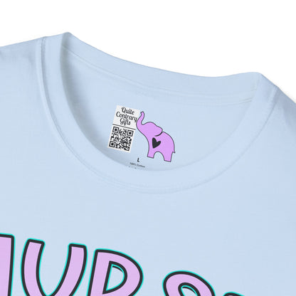 Nurse (Ribs & Flowers) Adult T-shirt