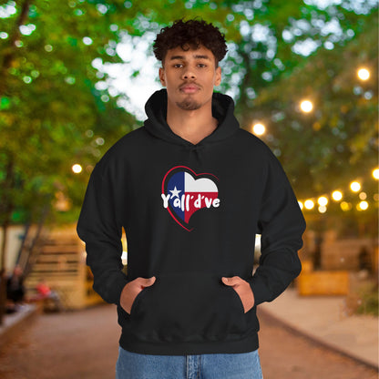 Yall'd've (Texas) Heavy Blend™ Hooded Sweatshirt