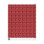 Inked Poinsettias Wrapping Paper