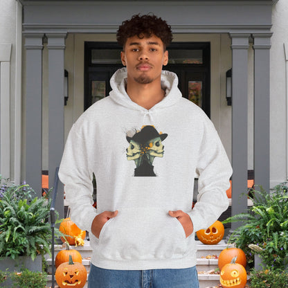 Creepy Skull Witches Heavy Blend™ Hooded Sweatshirt