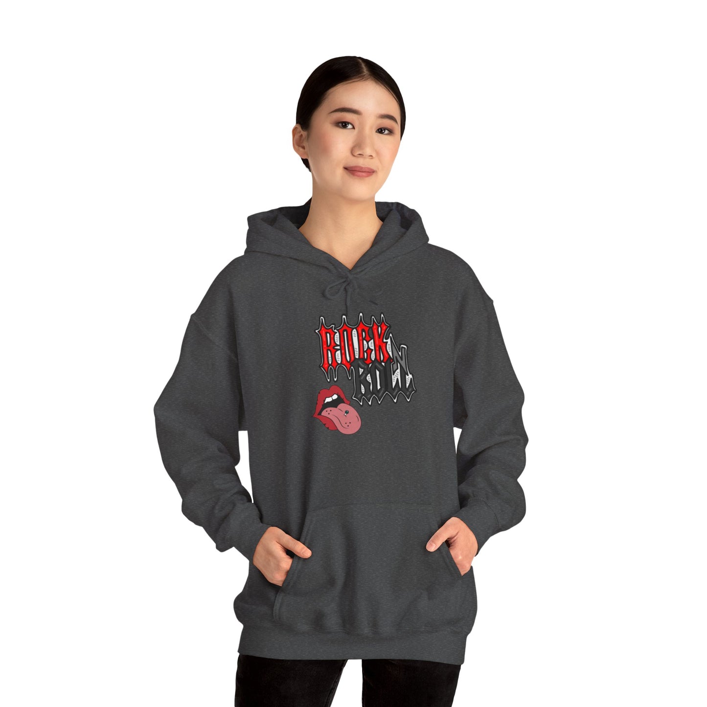 Rock N' Roll Adult Heavy Blend™ Hooded Sweatshirt