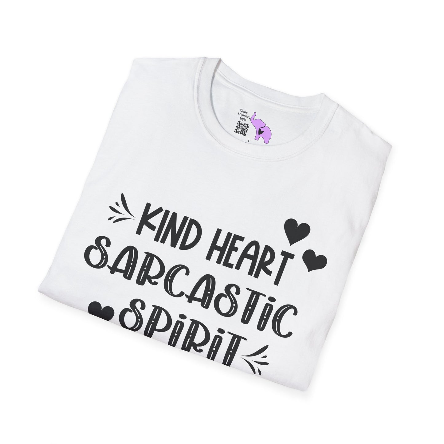 Kind Heart Sarcastic Spirit Adult T-shirt