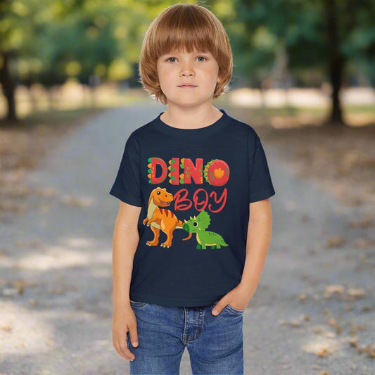 Dino Boy Heavy Cotton™ Toddler T-shirt