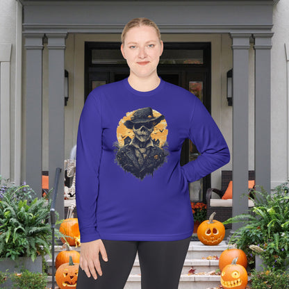 Halloween Scarecrow 2 Adult Long Sleeve Tee