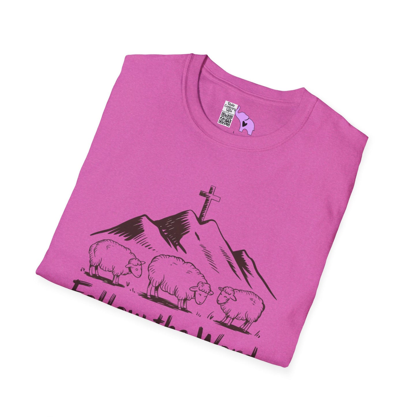 Follow The Word Not The Herd Adult T-shirt