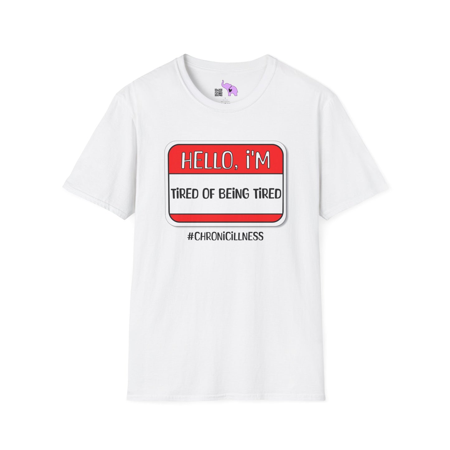 Hello, I'm Tired of Being Tired Adult T-shirt