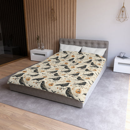 Crow & Gourd Microfiber Duvet Cover