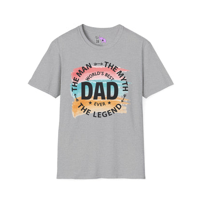 World's Best Dad Ever Adult Unisex Tshirt
