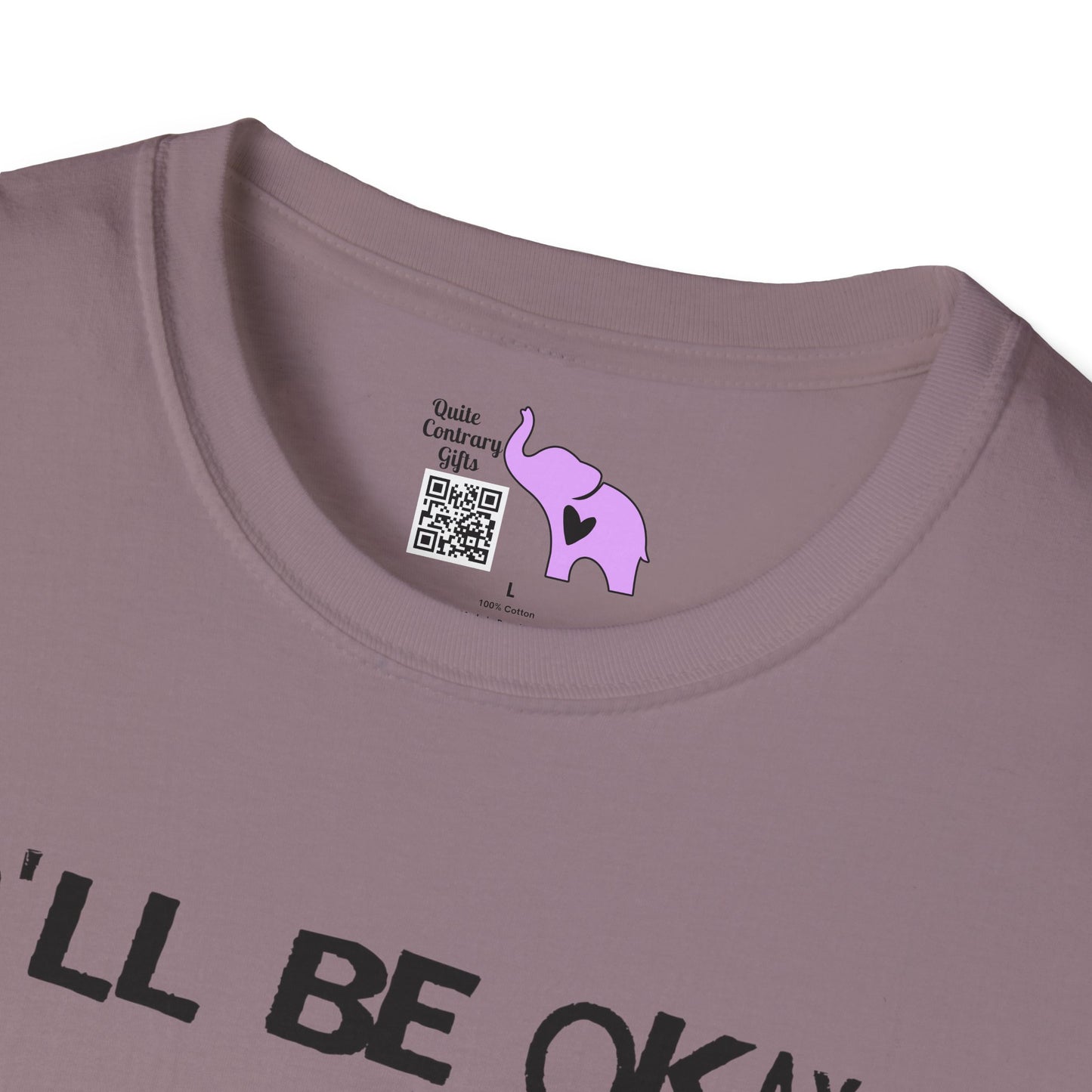 I'll Be Okay I Just Need To Be Dramatic First (Unicorn) Adult T-shirt
