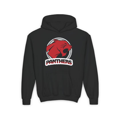 Panthers Circle Youth Heavy Blend Hoodie