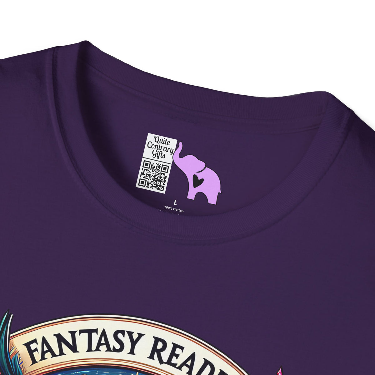 Fantasy Readers Book Club (Dragons) Adult T-shirt