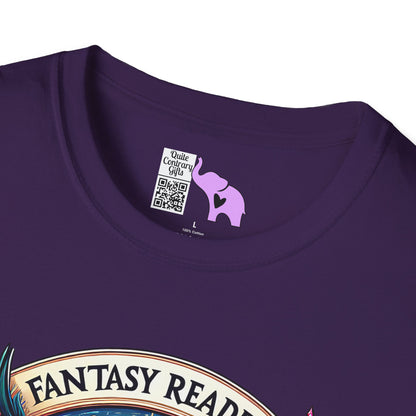Fantasy Readers Book Club (Dragons) Adult T-shirt