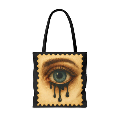 Drip Gaze Canvas Tote Bag
