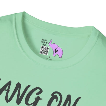 Hang On (Sloth) Adult T-shirt