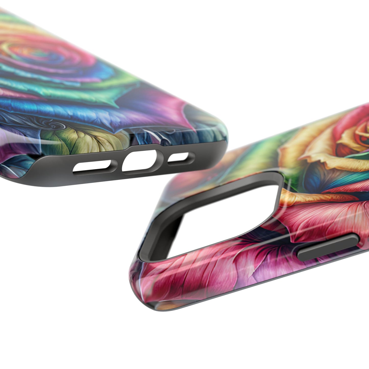 Colorful Rose MagSafe® Compatible Tough Case for iPhone