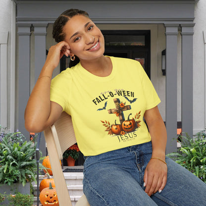 Are You Fall-O-Ween for Jesus (2) Adult T-shirt