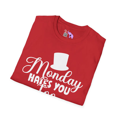 Monday Hates You Too Adult T-shirt