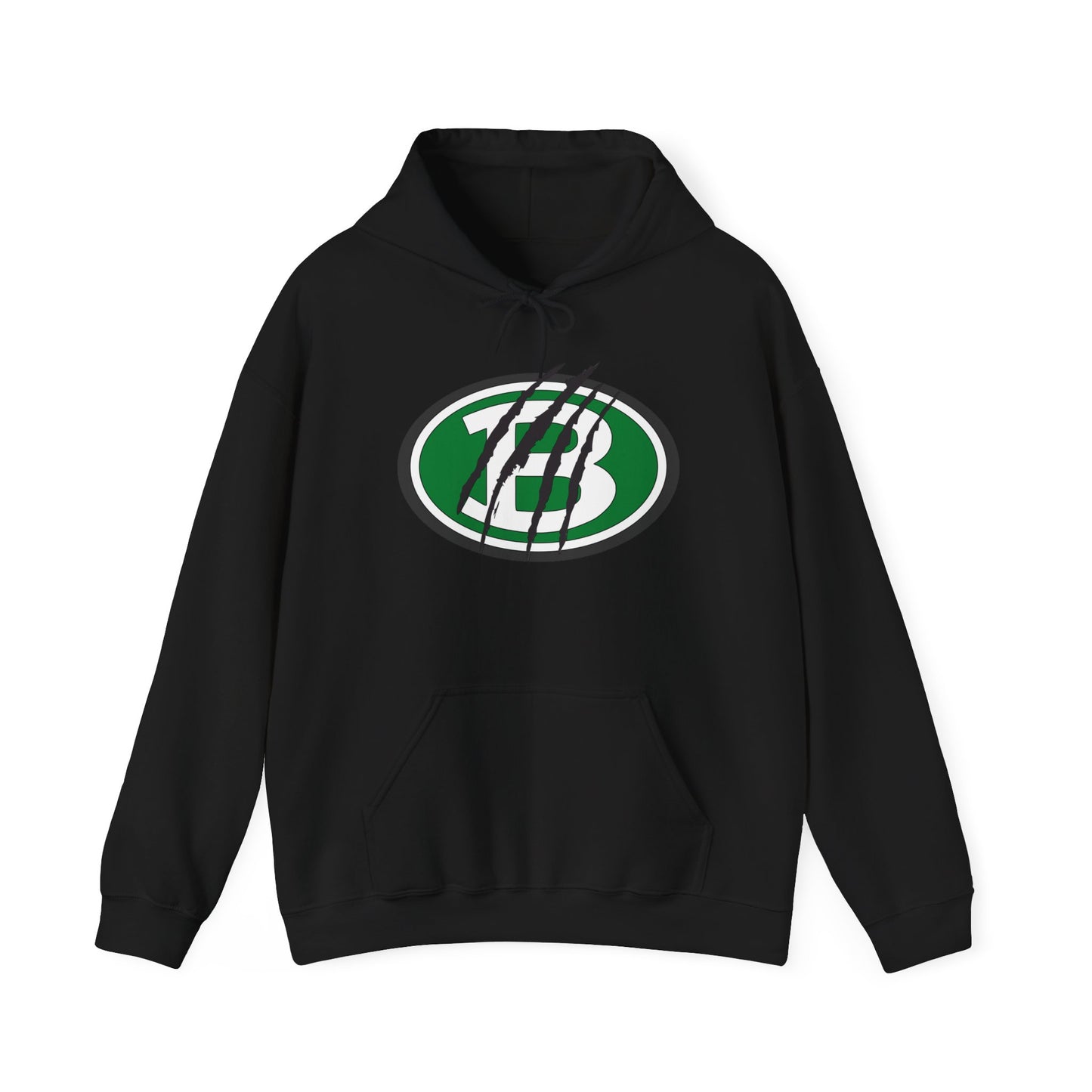 Brenham ISD Logo w/Claw Marks Adult Heavy Blend™ Hoodie