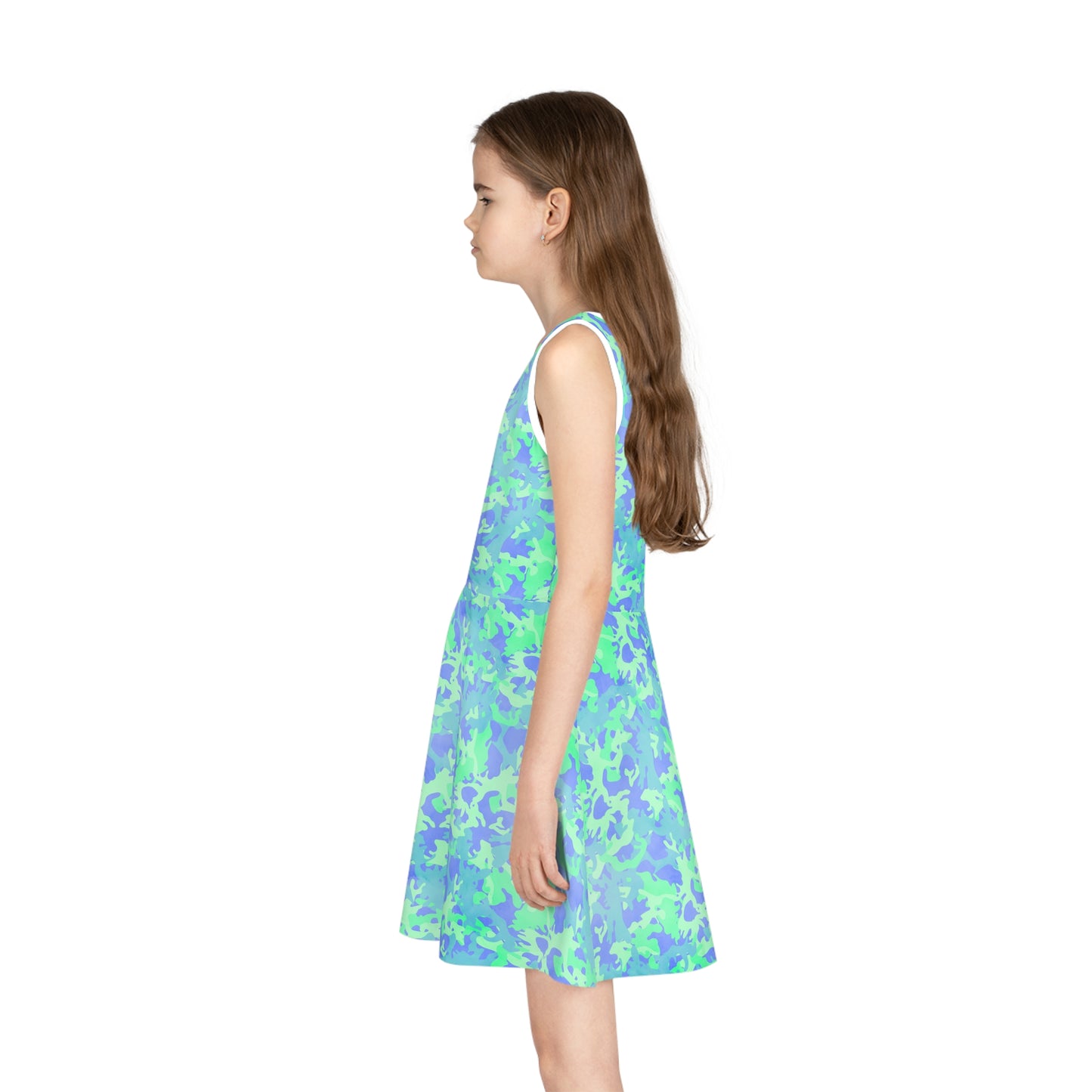 Glacier Grove Camo Girls' Sleeveless Sundress